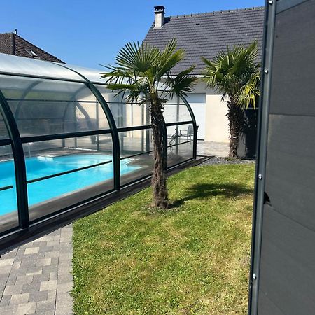 Gite Spa Sauna Piscine Aubin-Saint-Vaast Exterior photo