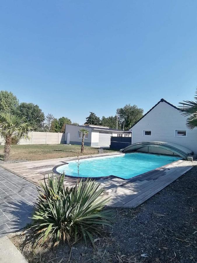 Gite Spa Sauna Piscine Aubin-Saint-Vaast Exterior photo
