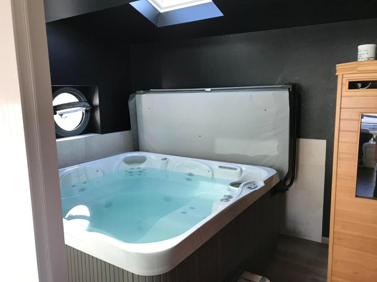 Gite Spa Sauna Piscine Aubin-Saint-Vaast Exterior photo