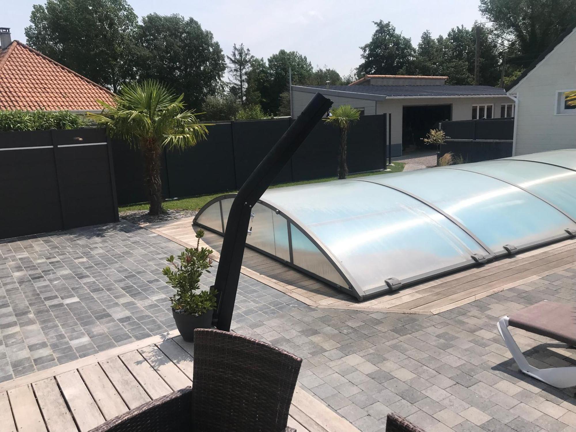 Gite Spa Sauna Piscine Aubin-Saint-Vaast Exterior photo